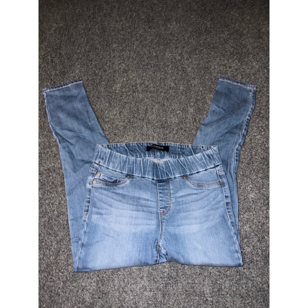 Liverpool Jeans Company Aster Light Blue Pull On Skinny Jeans Petite 4P XP2111C2